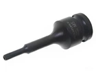 Головка 1/2" с насадкой Spline M5 с отверстием ударная ROCKFORCE RF-24807805T