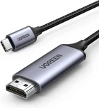Кабель UGREEN USB Type-C to HDMI 2.1 4K 60Hz для MacBook Pro iPad Pro Samsung Galaxy Thunderbolt 3/4. 2 метри