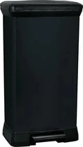 Контейнер для мусора с педалью Curver Deco bin 50 л (02162-01) Черный