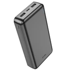 УМБ портативное зарядное устройство быстрой зарядки Powerbank Hoco J100A 20000 mAh павер банк черный