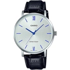 Чоловічий годинник Casio MTP-VT01L-7B1 сріблястий циферблат