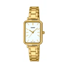 Жіночий годинник Casio LTP-V009G-7E білий циферблат