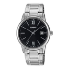 Мужские часы Casio MTP-V002D-1B3 чёрный циферблат