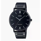 Чоловічий годинник Casio MTP-VT01B-1B чорний циферблат