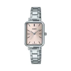 Женские часы Casio LTP-V009D-4E розовый циферблат