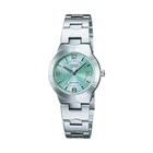 Жіночий годинник Casio LTP-1241D-3A зелений циферблат