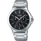 Чоловічий годинник Casio MTP-V300D-1A чорний циферблат