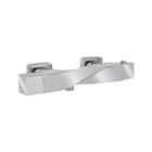 Смеситель для душа Qtap Zkrouceny термостатический QTZKR40T105C Chrome