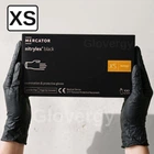 Перчатки нитриловые, Nitrylex Black, черного цвета, размер XS,100 шт