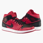 Кеды мужские Jordan 1 Mid 44 Красный 554724-660