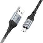 Кабель HOCO X102 Fresh charging data cable Micro 1m. Black