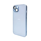 Чохол для смартфона AG Glass Matt Frame Color Logo for iPhone 12 Sierra Blue