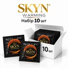 Набір презервативів Skyn Warming Без латексу 10 шт (ROZ6501053602)
