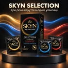 Набір презервативів Skyn Selection Безлатексні Original 3 шт + Extra Lube 3 шт + Intense Feel 3 шт (ROZ6400230511)