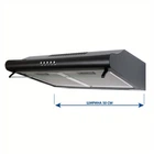 Витяжка Ventolux ROMA 50 BK LUX