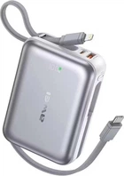 УМБ AWEI C03 20000mAh 45W PD/QC USB-A/USB-C Silver (6954284026529)