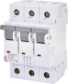 Автоматичний вимикач ETIMAT 6 3p C 25А (6 kA), 2145518, ETI