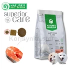 Сухий беззерновий корм Nature's Protection Superior Care White для собак малих порід з білою шерстю з лососем