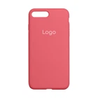 Чохол Premium Silicone Case Full Size (AA) для iPhone 7 Plus/8 Plus Колір 25.Camelia