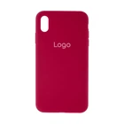 Чохол Premium Silicone Case Full Size (AA) для iPhone Xs Max Колір 63.Garnet