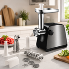 Мясорубка Domotec MS-2026 4500W с функцией реверса и соковыжималкой