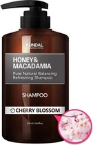 Безсульфатний шампунь для волосся з ароматом квітучої вишні KUNDAL Honey & Macadamia Nature Shampoo Cherry Blossom 500 мл