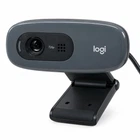 Вебкамера Logitech C270 HD 720p 30 FPS з мікрофоном і шумозаглушенням, USB, темно-сіра