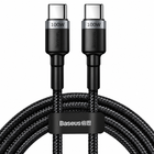 Кабель Baseus Cafule Flash Charging Type-C to Type-C PD 100W 2 м, чорний