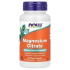 Магній цитрат, NOW, Magnesium Citrate, 60 вег. капсул