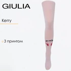 Дитячі колготи з малюнком Giulia KERRY 80 (4) 140/146 White-bianco, зріст 140/146 см, поліамідні колготки 80 den, з принтом