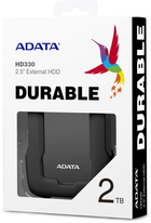 Жесткий диск ADATA Durable HD330 2TB AHD330-2TU31-CBK 2.5" USB 3.1 External Black - изображение 4