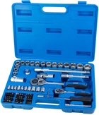 Набор насадок торцевых и бит Grad Start 1/2", 1/4" 72 шт в кейсе (6003145)
