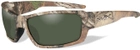 Защитные очки Wiley X Rebel Дымчато-зеленые (ACREB07) - изображение 1