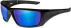 Защитные очки Wiley X Nash Сине-зеленые (ACNAS09) - изображение 1