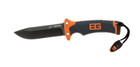 Складной нож из стали GERBER 21 см Bear Grylls (5207) черно-оранжевый - изображение 1