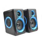 USB колонки для ПК компьютера FT-165 Black/Blue