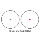 Прицел коллиматорный Barska Red/Green Dot 1x30 Cantilever (Weaver) - изображение 2