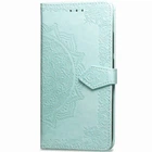Шкіряний чохол (книжка) Art Case з візитницею для Huawei P Smart Z Бірюзовий Без бренду