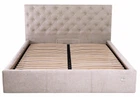 Кровать Двуспальная Coventry Comfort 160 х 190 см Мисти Mocco С подъемным механизмом и нишей для белья Мокко
