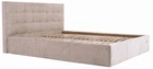 Кровать Chester Comfort 140 х 190 см Мисти Mocco С подъемным механизмом и нишей для белья Мокко