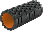 Масажний ролик Power System Fitness Foam Roller PS-4050 Black/Orange