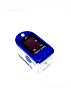 Пульсоксиметр Jziki Blue електронний на палець пульсометр і оксиметром для вимірювання кисню в крові і пульсу - зображення 4