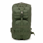 Тактичний військовий рюкзак Antithief 25л темно-зелений - зображення 2