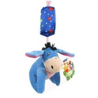 Погремушка подвесная Ослик Иа-Иа UKC Baby Play игрушка со звуковым колькольчиком 34х9 см Разноцветная (Disney-03)