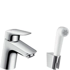 Смеситель с гигиенической лейкой Hansgrohe Logis EcoSmart 71290000