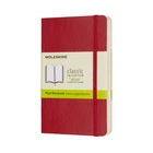 Блокнот Moleskine Classic Красный карманный 192 страницы нелинованный Мягкий 9х14 см (8055002854610)