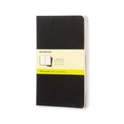 Блокнот Moleskine Cahier Чорний середній 80 сторінок нелінований 13х21 см (9788883704970)