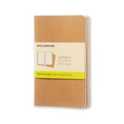 Блокнот Moleskine Cahier Бежевый карманный 64 страницы нелинованный 9х14 см (9788883704949)