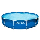 Круглый каркасный бассейн Intex 28210 (366x76 см) Metal Frame Pool