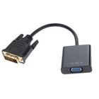 Перехідник DVI-D, VGA Dual Link Atcom 0.1 m Black